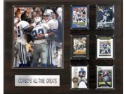 C and I Collectables 1620DALLASATG NFL Dallas Cowboys All Time Greats
