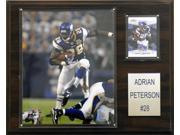 C and I Collectables 1215AP Adrian Peterson Minnesota Vikings Player Plaque