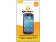 Qmadix QM SPSMS4MINI Samsung Galaxy S4 Mini Screen Protector 3 Pack