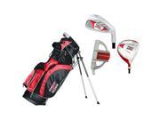 Merchants of Golf 60310 3 Piece Red Zone Jr Tube Golf Set Rh Ages 5 and Under