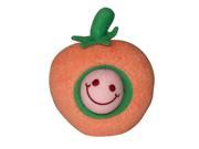 Dogit 72661 Luvz Fruit and Worm Dog Toy With Squeaker Pink Strawberry