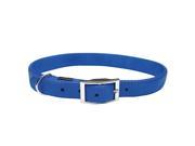 Dogit D0203 Double Ply Nylon Dog Collar With Buckle Blue Xlarge 71Cm 28 inch