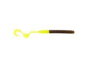 Berkley 1307486 PowerBait Power Worm 7 inch Green Pumpkin Chartreuse