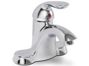 Premier 126955 Waterfront Bathroom Faucet Less Pop Up Chrome Finish 4 In.