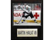 C and I Collectables 1215HAVLATSJ NHL Martin Havlat San Jose Sharks Player Plaqu