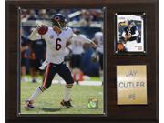 C and I Collectables 1215CUTLER NFL Jay Cutler Chicago Bears Player Plaque