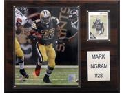 C and I Collectables 1215INGRAM NFL Mark Ingram New Orleans Saints Player Plaque