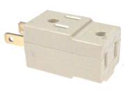 Leviton 001 531 I Cube Triple Tap Plug In Outlet Adapter Ivory