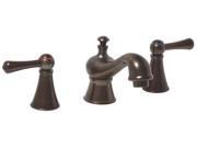 Premier 106875 Bathroom Faucet Widespread Lever Handles Pop Up Oil Rubbed Bronze