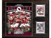 C and I Collectables 1215ACARDS12 NFL Arizona Cardinals 2012 Team Plaque