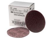 7451 Scotch Brite Surface Conditioning Disc Maroon 4 in. Medium 10 Pack