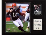 C and I Collectables 1215CRIBBS NFL Joshua Cribbs Cleveland Browns Player Plaque