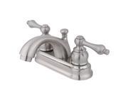 Kingston Brass KB2608AL Two Handle 4 Centerset Lavatory Faucet with Retail Pop
