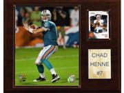 C and I Collectables 1215HENNE NFL Chad Henne Miami Dolphins Player Plaque