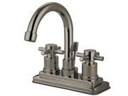 Kingston Brass KS8668DX CONCORD Two Handle Centerset Lavatory Faucet with Brass