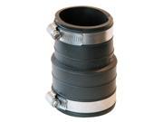 Fernco Inc P1059 22 2 in X 2 in Rubber Flexible Coupling Repair Fitting