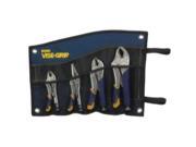 Vise Grip 428KBT 4 Piece Fast Release Locking Pliers Set 10CR 7R 6LN and 5WR