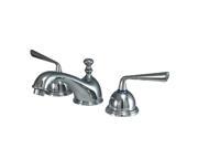 Kingston Brass KS3961ZL Two Handle 8 to 16 Widespread Lavatory Faucet with Bra