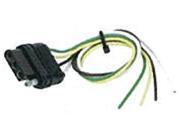 Hopkins 48015 4 Wire Flat Connector Vehicle To Trailer Wiring Connector
