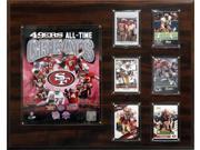 C and I Collectables 162049ERSGR NFL San Francisco 49ers16 x 20 All time Great P