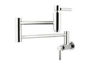 Kingston Brass KS8101DL Concord Wall Mount Pot Filler