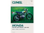 Clymer M315 1968 1982 Honda Ohc Sngls 100 350Cc Manual Hon Ohc Sngls 100 350Cc 6