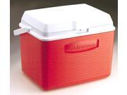 Rubbermaid Home 0824 6159 Rubbermaid 24 Quart Classic Red Victory