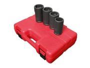 Sunex 4626 4 Piece 3 4in Drive Combination Budd Wheel Impact Socket Set