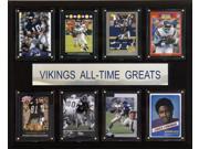 C and I Collectables 1215ATGVIK NFL Minnesota Vikings All Time Greats Plaque