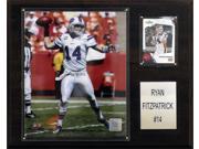 C and I Collectables 1215FITZPAT NFL Ryan Fitzptarick Buffalo Bills Player Plaqu