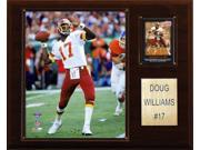 C and I Collectables 1215DOUGW NFL Doug Williams Washington Redskins Player Plaq