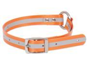 Doskocil 10799 1in X 14in 22in TPU Coated Orange Ruff Maxx Dog Collar