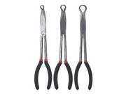 ATD Tools 813 3 pc Long 11 Ring Nose Pliers Set
