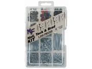 Midwest Fastener Corp Dc Nail Tack and Brad Assortment Kit 14995