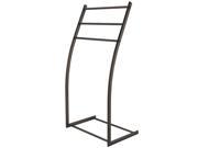 Kingston Brass SCC8255 Pedestal Steel Construction Towel Rack Oil Rubbed Bronze