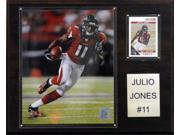 C and I Collectables 1215JULIOJ NFL Julio Jones Atlanta Falcons Player Plaque