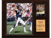 C and I Collectables 1215FOUTS NFL Dan Fouts San Diego Chargers Player Plaque
