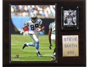 C and I Collectables 1215STSMITH NFL Steve Smith Carolina Panthers Player Plaque