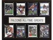 C and I Collectables 1215ATGFALCO NFL Atlanta Falcons All Time Greats Plaque