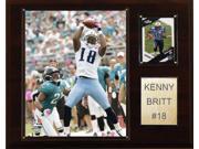 C and I Collectables 1215BRITT NFL Kenny Britt Tennessee Titans Player Plaque