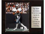 C and I Collectables 1215STAUBST NFL Roger Staubach Dallas Cowboys Career Stat P