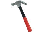 16oz Claw Hammer w High Visibility Orange Fiberglass Handle