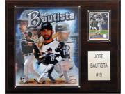 C and I Collectables 1215JBAUT MLB Jose Bautista Toronto Blue Jays Player Plaque