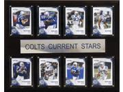 C and I Collectables 1215ATGCOLT NFL Indianapolis Colts Current Stars Plaque