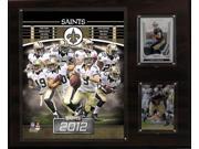C and I Collectables 1215SAINTS12 NFL New Orleans Saints 2012 Team Plaque