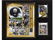 C and I Collectables 1215STEEL10 NFL Pittsburgh Steelers 2010 Team Plaque