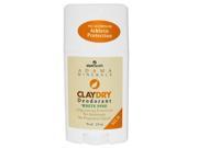 Zion Health 1227826 Claydry Silk Deodorant White Pine 2.5 Oz