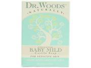 Dr. Woods 1053404 Bar Soap Baby Mild Unscented 5.25 Oz