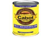 Cabot Stain 140 0807 QT 1 Quart Deep Base PRO V.T. Acrylic Stain