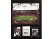 C and I Collectables 1215GADOME NFL Georgia Dome Stadium Plaque